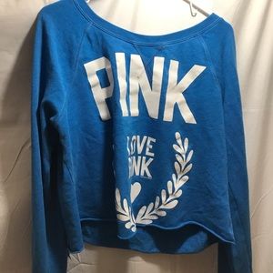 Blue VS pink sweater